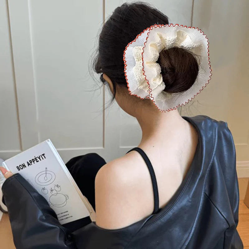 Cherry Tip Scrunchie