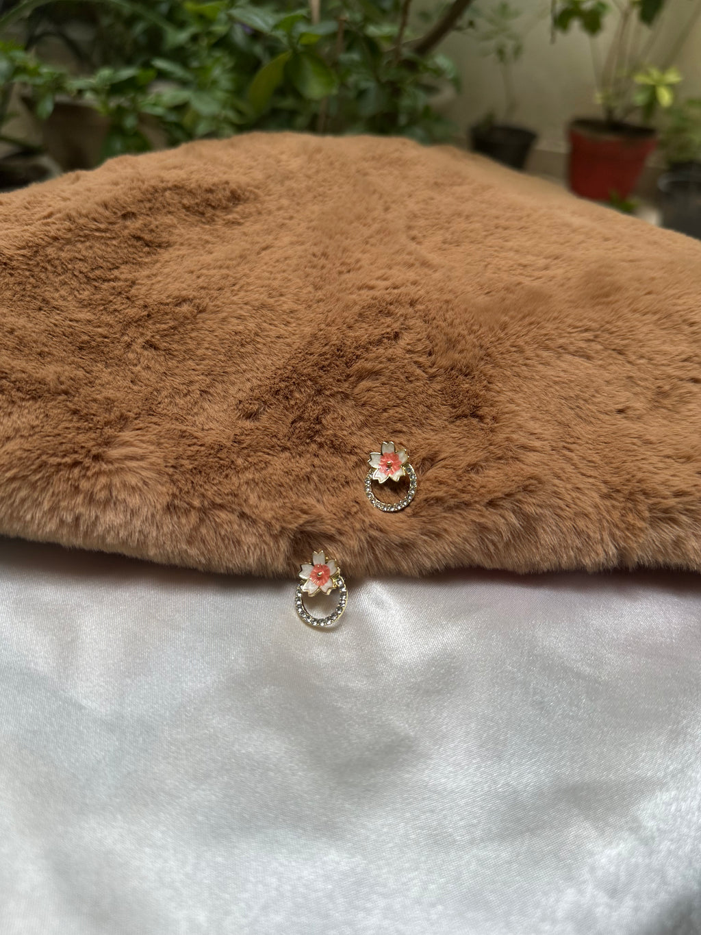 Flower with a Twist Earrings