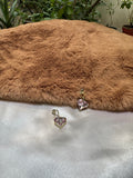 Crystal Hearts Earrings