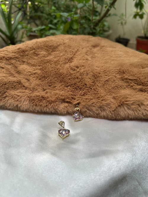 Crystal Hearts Earrings