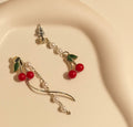 Cherry on the Top Mismtach Earrings