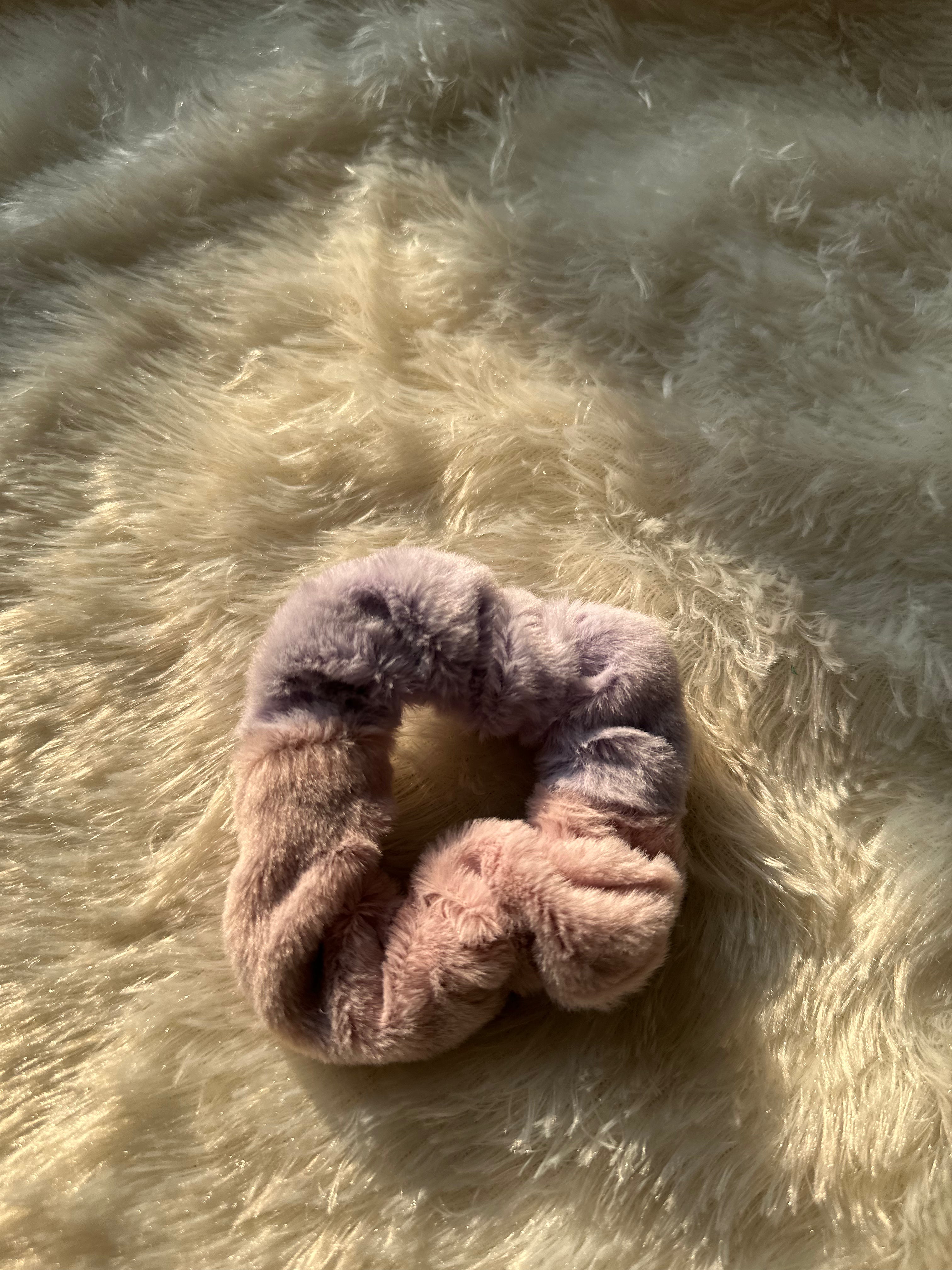 Fur Scrunchie
