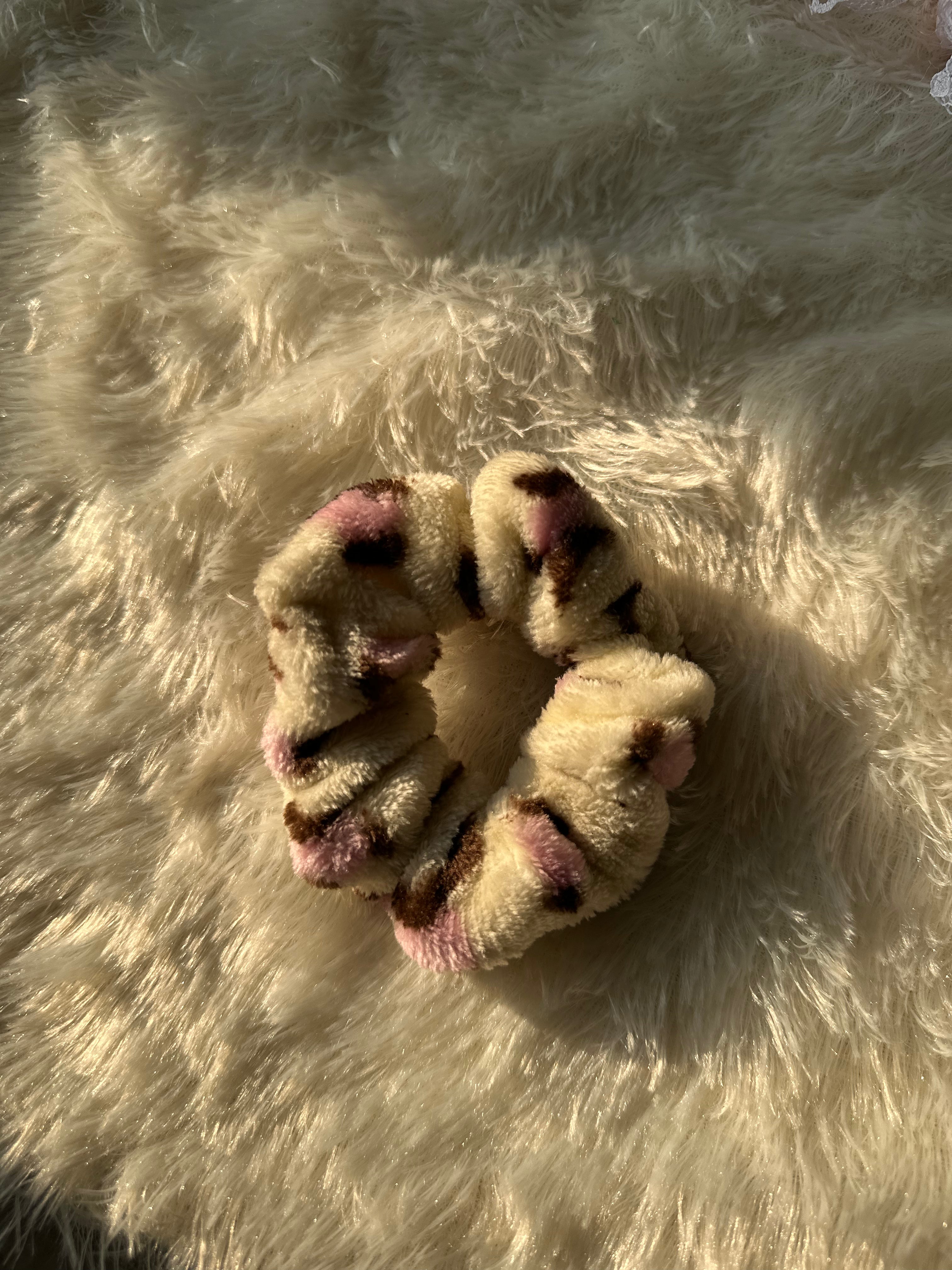 Fur Scrunchie
