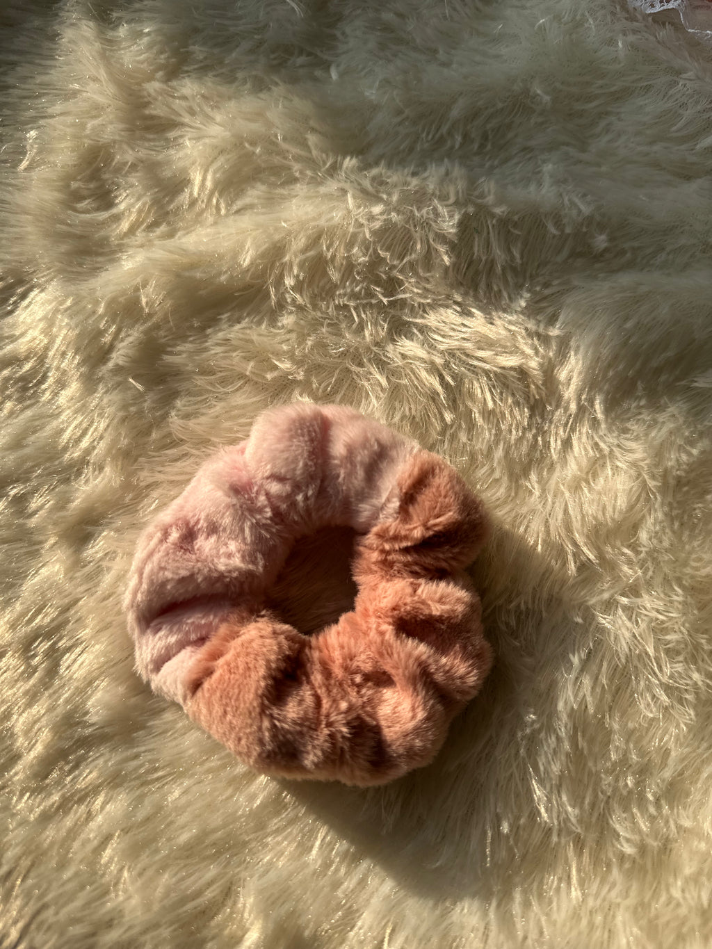 Fur Scrunchie