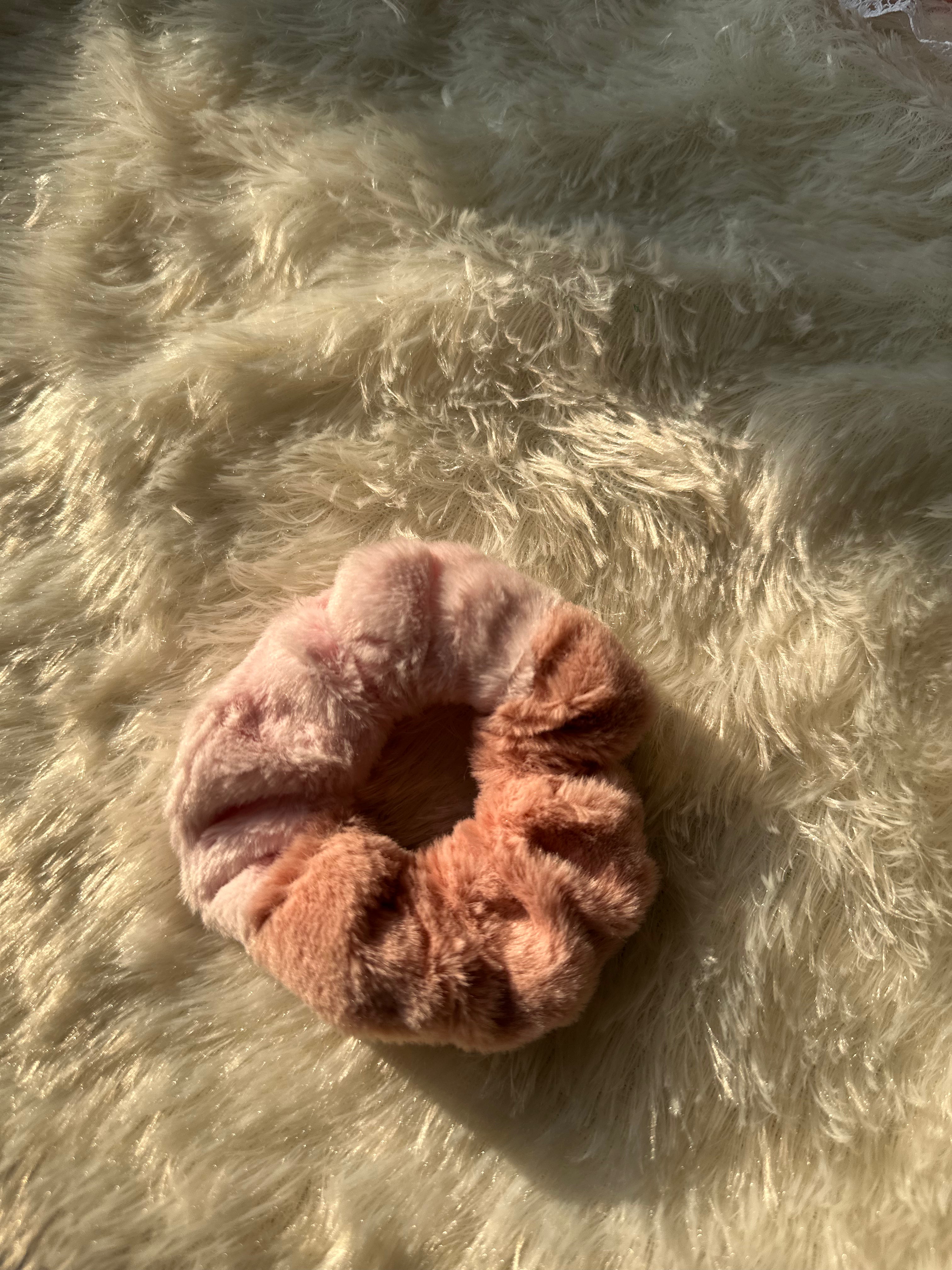 Fur Scrunchie