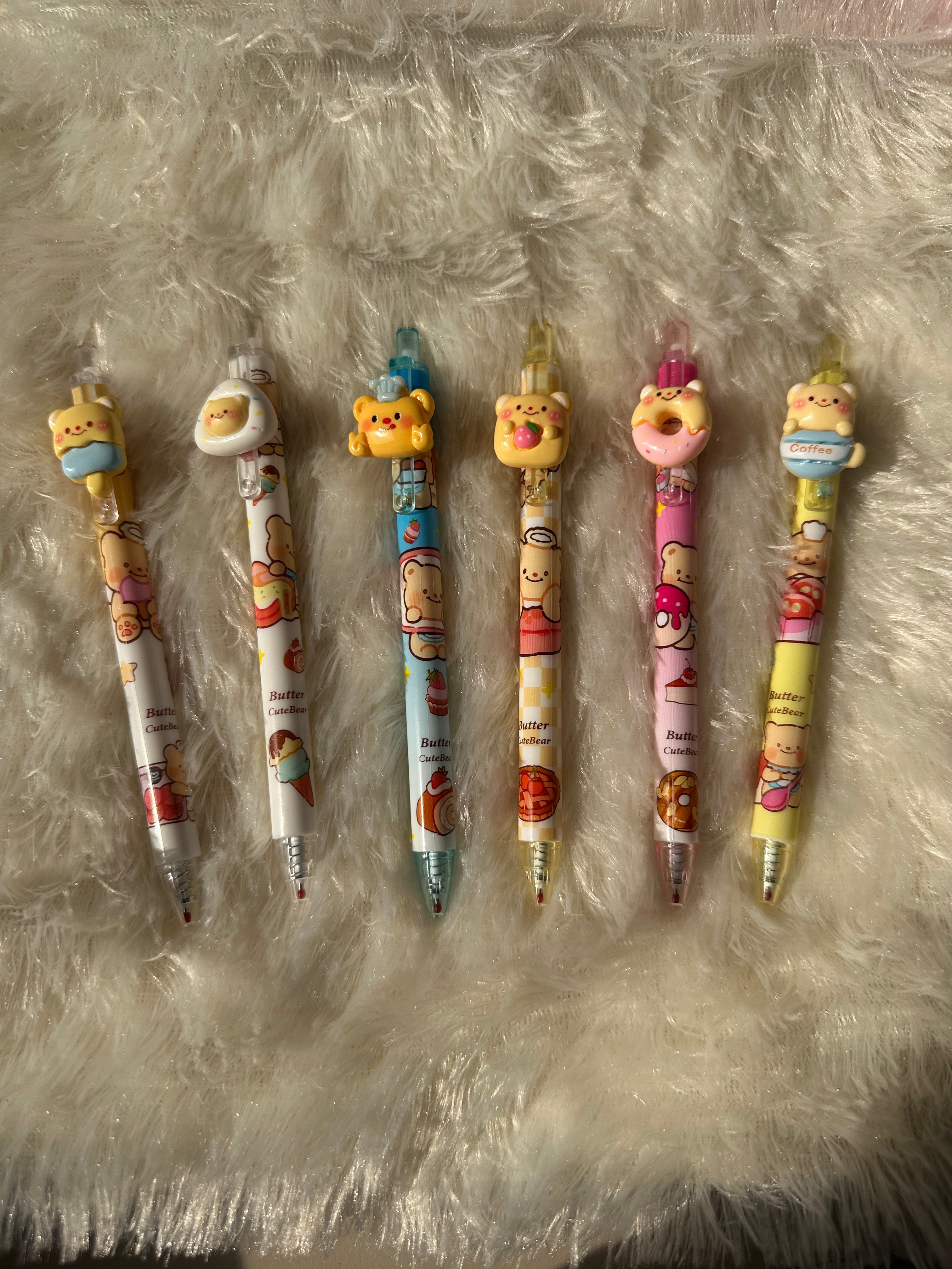 Butter Bear Cute Gel Pen