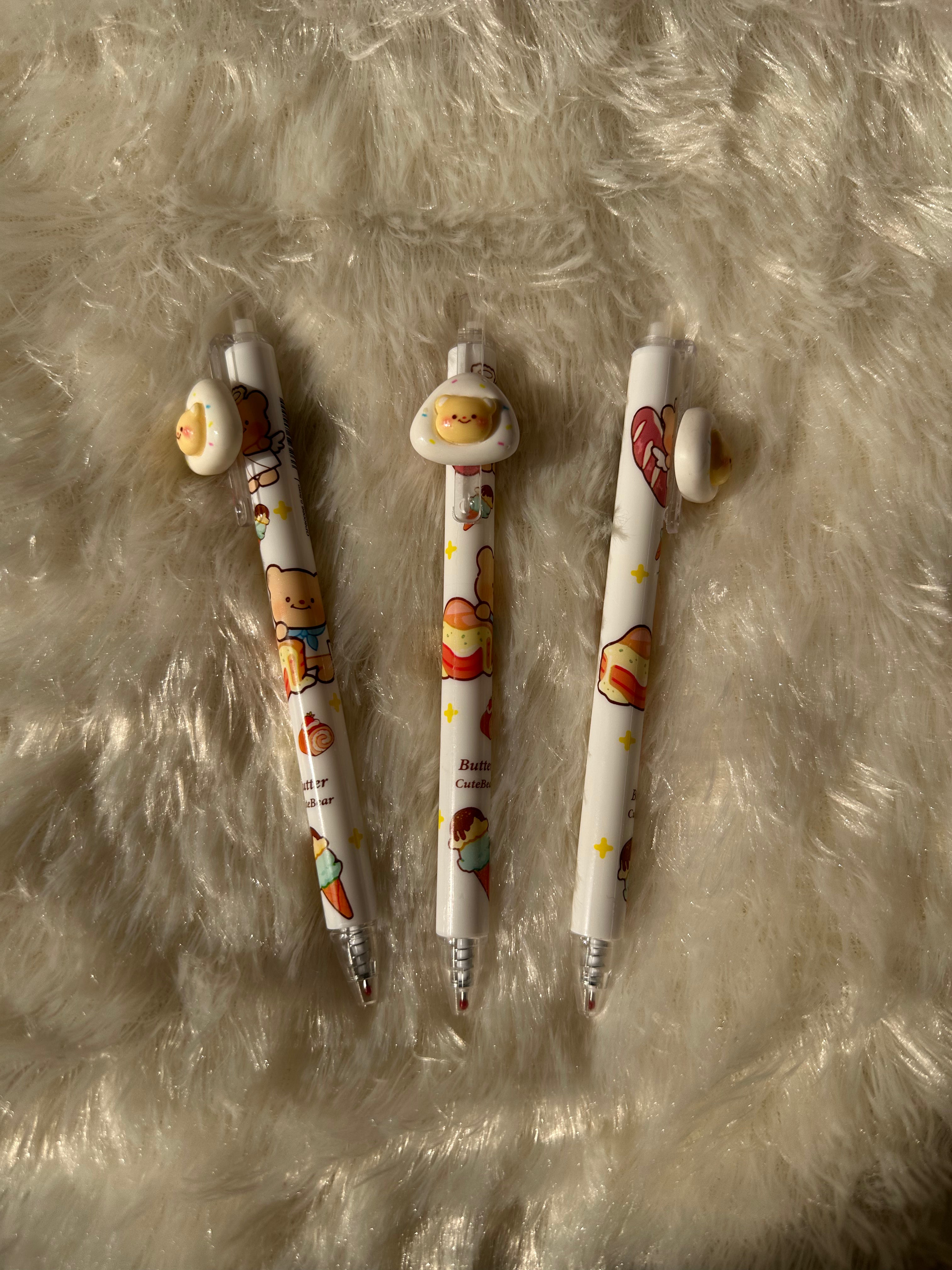 Butter Bear Cute Gel Pen