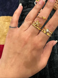 Golden Anti-tarnish Ring