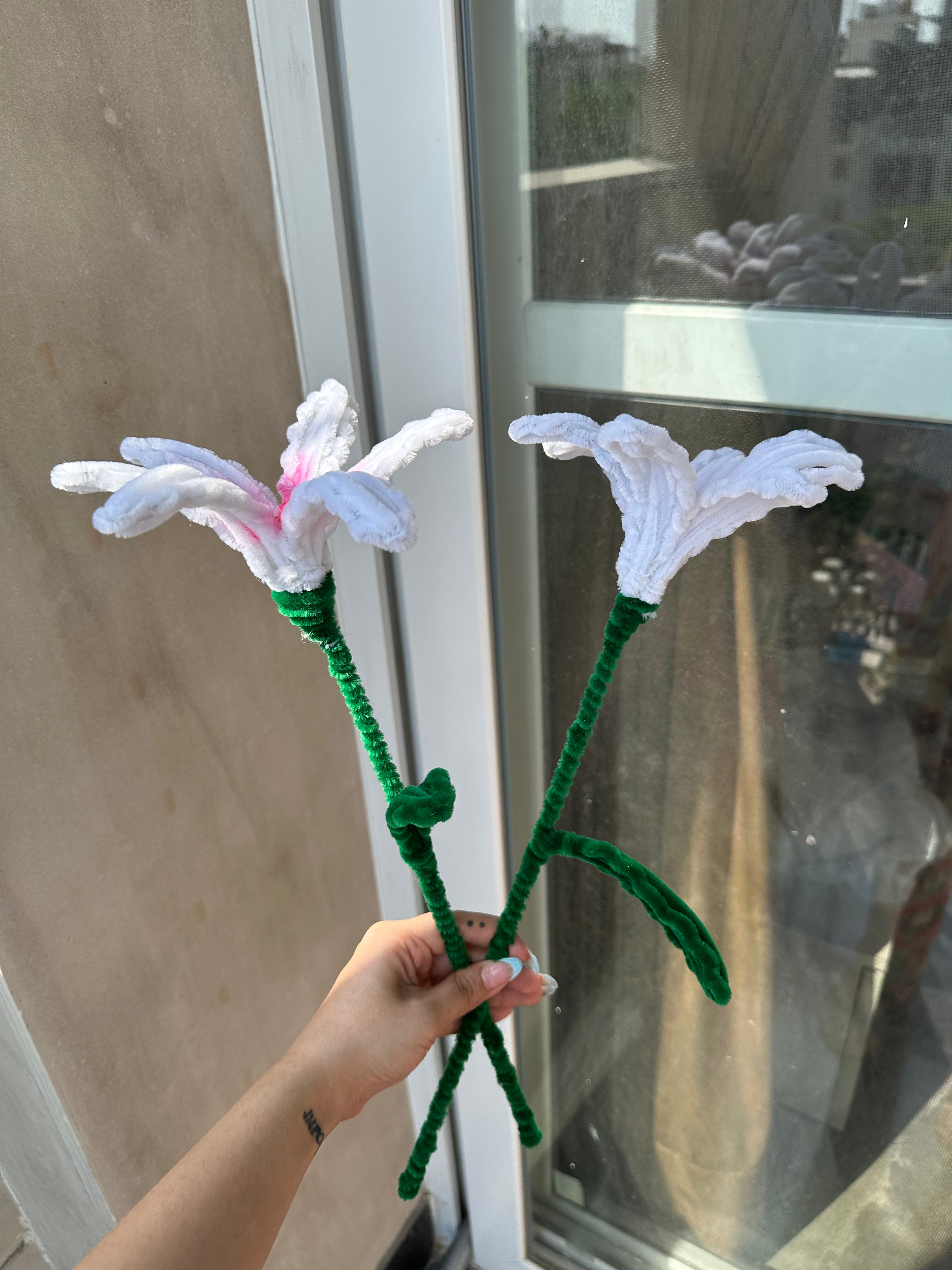 Chenille Stem Lilies (big)