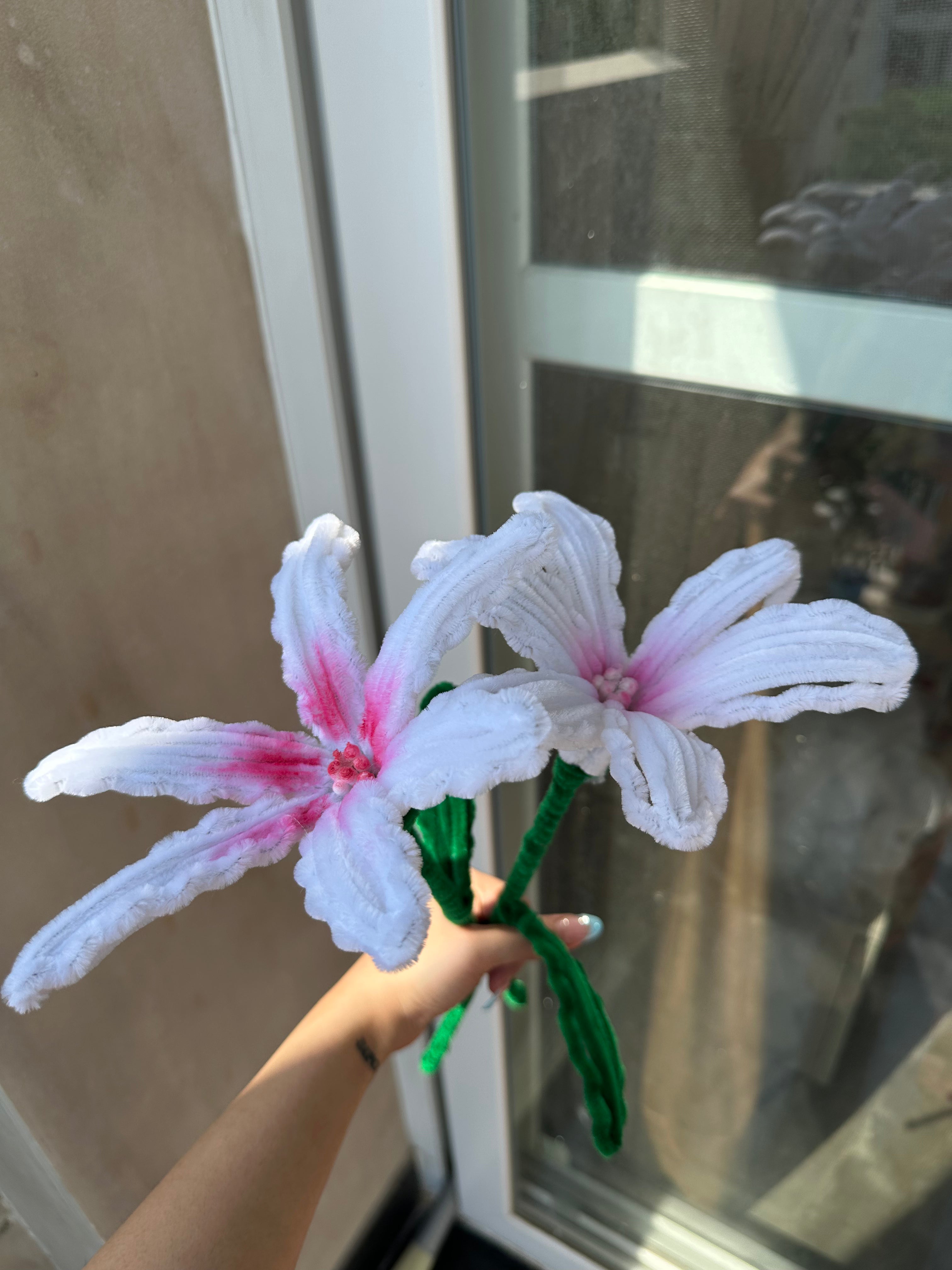 Chenille Stem Lilies (big)